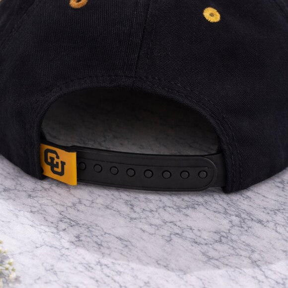 🖤 NWOT Authentic Colorado Buffaloes Black Cap | OS - Picture 4 of 4